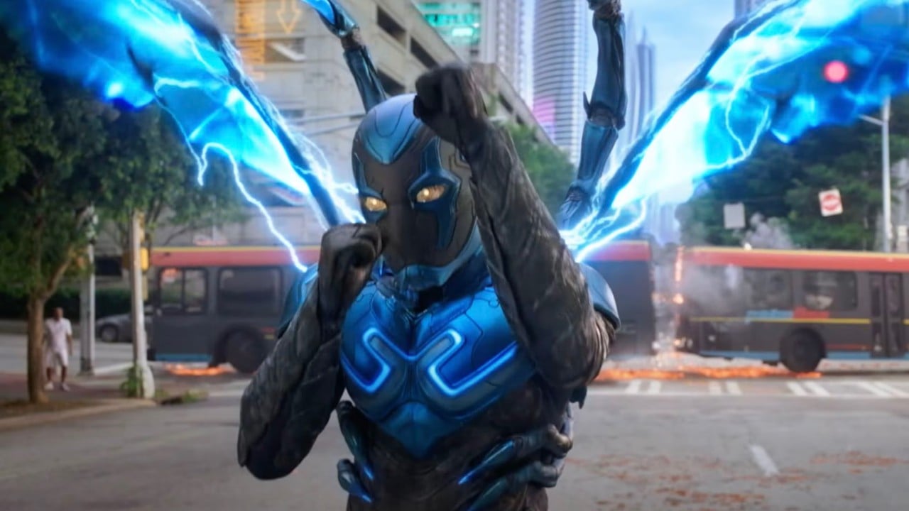 Blue Beetle poster